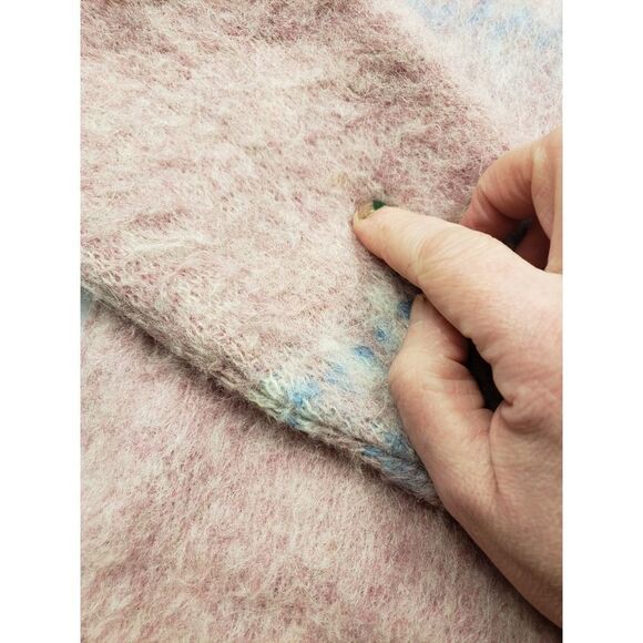 Vintage Samband of Iceland 100% New Wool Fair Isle Sweater APPROX Sz S - Picture 9 of 9